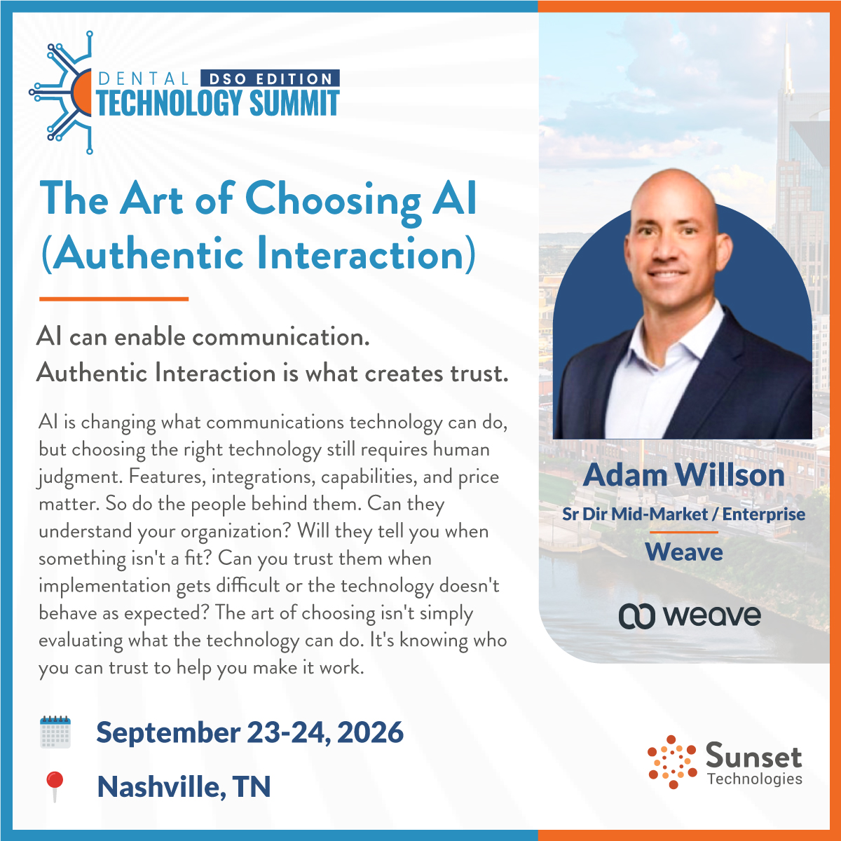 The Art of Choosing AI (Authentic Interaction)